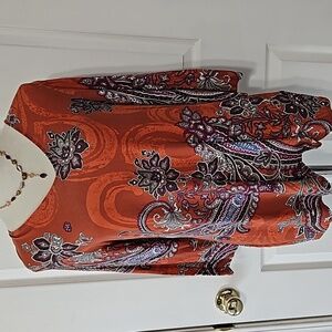 Chico's print blouse